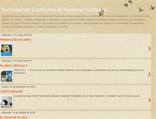 Tablet Screenshot of escritoresdeviamonte.blogspot.com