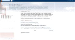 Desktop Screenshot of homeprotector.blogspot.com
