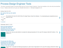 Tablet Screenshot of crazy-processdesignengineertools.blogspot.com