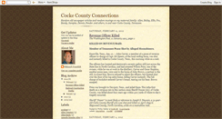 Desktop Screenshot of cockecountyconnections.blogspot.com