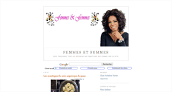 Desktop Screenshot of femmes-femmes.blogspot.com