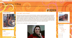 Desktop Screenshot of elizabethsknitablog.blogspot.com
