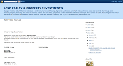 Desktop Screenshot of lcsprealty.blogspot.com