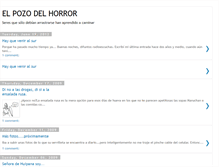 Tablet Screenshot of elpozodelhorror.blogspot.com