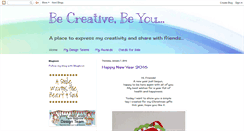 Desktop Screenshot of becreativebeyou.blogspot.com