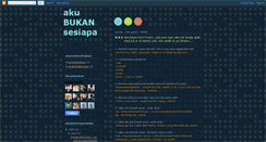 Desktop Screenshot of akubukansesiapa.blogspot.com