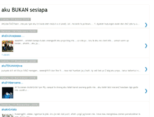 Tablet Screenshot of akubukansesiapa.blogspot.com