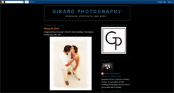 Desktop Screenshot of girardphotography.blogspot.com