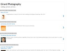 Tablet Screenshot of girardphotography.blogspot.com