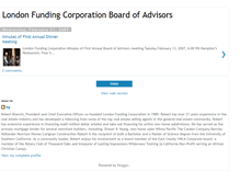 Tablet Screenshot of londonfundingadvisors.blogspot.com