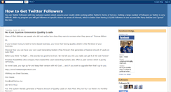 Desktop Screenshot of milliontwitterfollowers.blogspot.com
