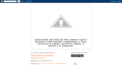 Desktop Screenshot of cozinhandocomsaude.blogspot.com
