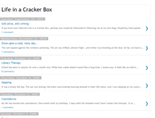 Tablet Screenshot of lifeinacrackerbox.blogspot.com