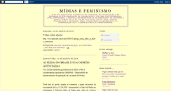 Desktop Screenshot of midiasefeminismo.blogspot.com