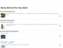 Tablet Screenshot of haybalemother.blogspot.com