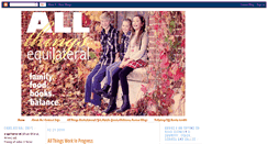 Desktop Screenshot of allthingsequalateral.blogspot.com