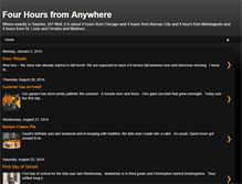 Tablet Screenshot of fourhoursfromanywhere.blogspot.com