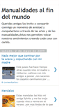 Mobile Screenshot of manualidadesalfindelmundo.blogspot.com