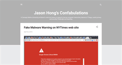 Desktop Screenshot of confabulator.blogspot.com