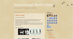 Desktop Screenshot of internationalmoviesvideoclips.blogspot.com