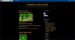 Desktop Screenshot of apirenepuglia.blogspot.com