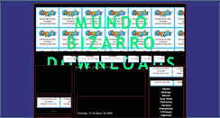 Desktop Screenshot of mundobizarrodownloads.blogspot.com