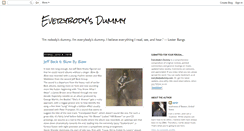 Desktop Screenshot of everybodysdummy.blogspot.com