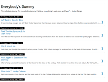 Tablet Screenshot of everybodysdummy.blogspot.com