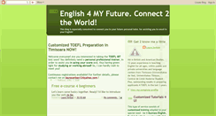 Desktop Screenshot of english4myfuture.blogspot.com