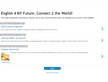 Tablet Screenshot of english4myfuture.blogspot.com