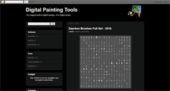 Desktop Screenshot of digitalpaintingtools.blogspot.com