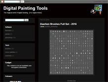 Tablet Screenshot of digitalpaintingtools.blogspot.com