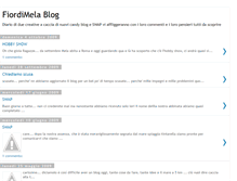 Tablet Screenshot of fiordimelablog.blogspot.com
