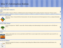 Tablet Screenshot of missvinfostation.blogspot.com
