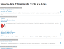 Tablet Screenshot of coordinadorafrentealacrisis.blogspot.com