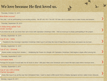 Tablet Screenshot of lovebecauseheloves.blogspot.com