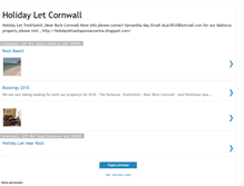 Tablet Screenshot of cornwallholidaylet.blogspot.com