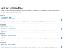 Tablet Screenshot of guiadelemprendedor.blogspot.com