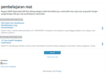 Tablet Screenshot of matsmpmalangkota-pembelajaran.blogspot.com