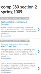 Mobile Screenshot of comp380sec2.blogspot.com