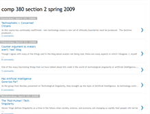 Tablet Screenshot of comp380sec2.blogspot.com