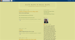 Desktop Screenshot of daterapeisrealrape.blogspot.com