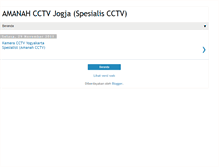 Tablet Screenshot of kameracctv-amanahcctv.blogspot.com