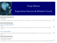 Tablet Screenshot of equestriansuccessmindset.blogspot.com