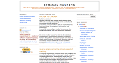 Desktop Screenshot of ethicalhackingtips.blogspot.com