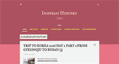 Desktop Screenshot of dreamygirl-inspirasihidupku.blogspot.com
