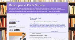 Desktop Screenshot of humorparaelfindesemana.blogspot.com