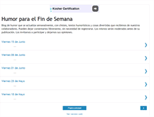 Tablet Screenshot of humorparaelfindesemana.blogspot.com