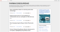 Desktop Screenshot of farmacoseguridad.blogspot.com