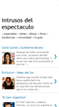 Mobile Screenshot of intrusosdelespectaculo.blogspot.com